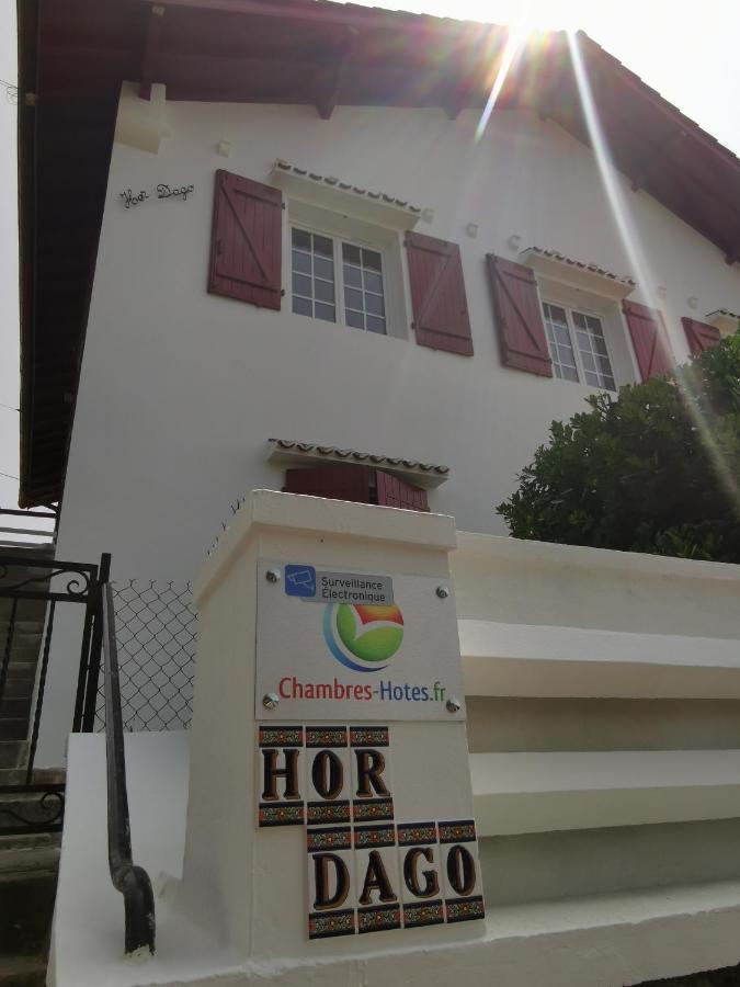 Chambres D'Hotes "Hor Dago" Pres De La Gare D'Hendaye Avec Le Petit-Dejeuner 외부 사진